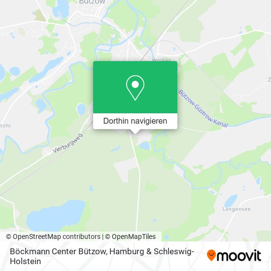 Böckmann Center Bützow Karte