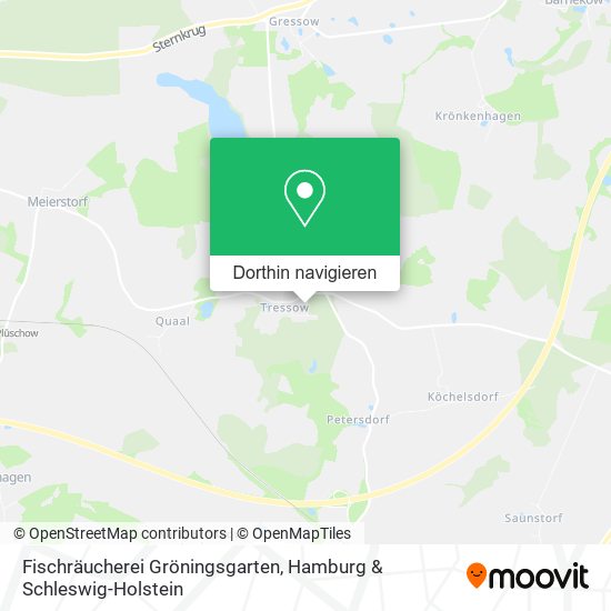 Fischräucherei Gröningsgarten Karte