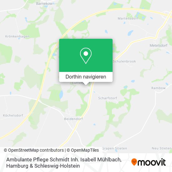 Ambulante Pflege Schmidt Inh. Isabell Mühlbach Karte