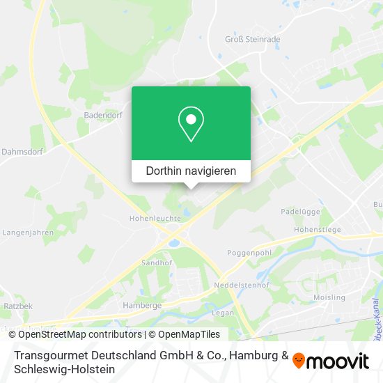 Transgourmet Deutschland GmbH & Co. Karte