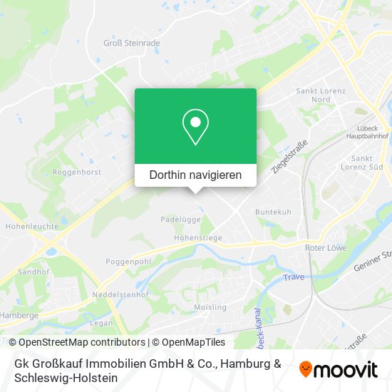 Gk Großkauf Immobilien GmbH & Co. Karte