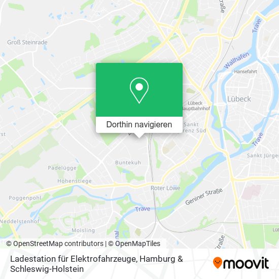 Ladestation für Elektrofahrzeuge Karte