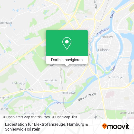 Ladestation für Elektrofahrzeuge Karte