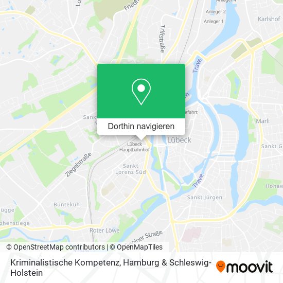 Kriminalistische Kompetenz Karte