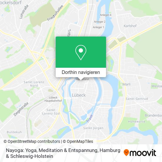 Nayoga: Yoga, Meditation & Entspannung Karte