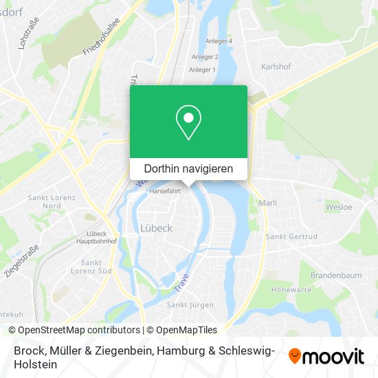 Brock, Müller & Ziegenbein Karte
