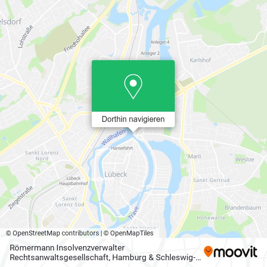 Römermann Insolvenzverwalter Rechtsanwaltsgesellschaft Karte