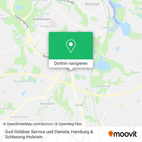 Gsd-Göldner Service und Dienste Karte