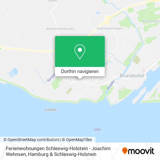 Ferienwohnungen Schleswig-Holstein - Joachim Wehnsen Karte
