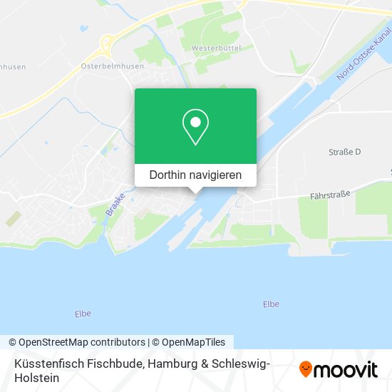 Küsstenfisch Fischbude Karte