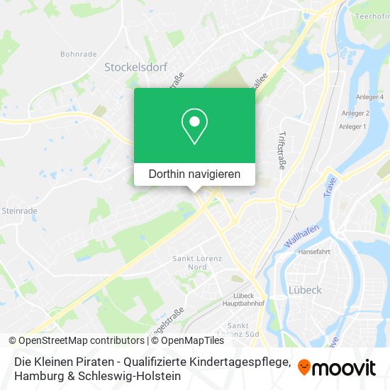Die Kleinen Piraten - Qualifizierte Kindertagespflege Karte