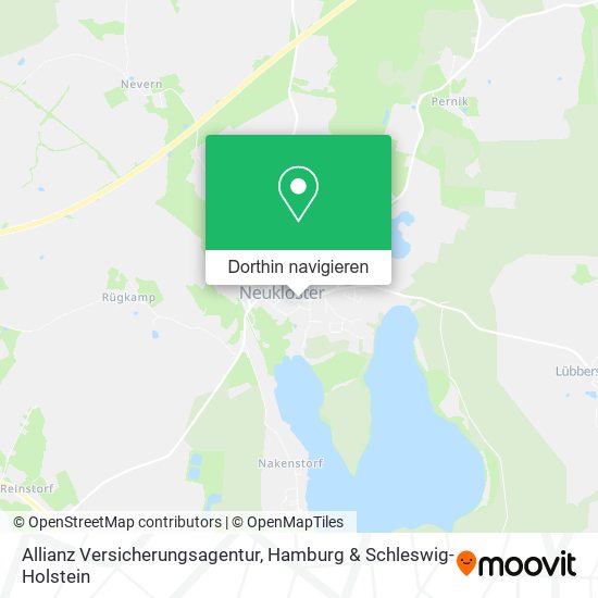 Allianz Versicherungsagentur Karte