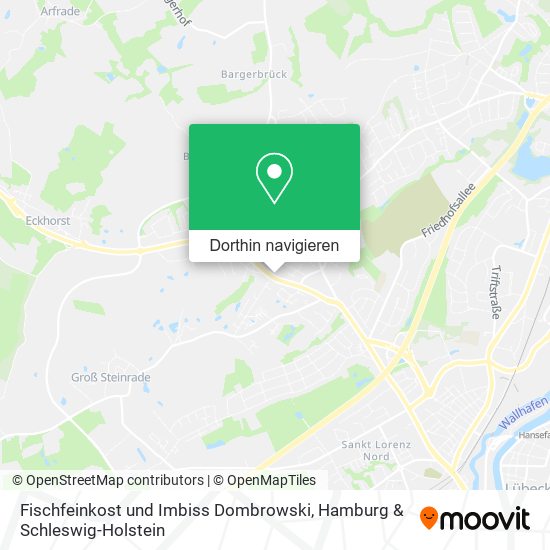 Fischfeinkost und Imbiss Dombrowski Karte