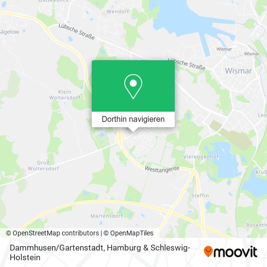 Dammhusen/Gartenstadt Karte