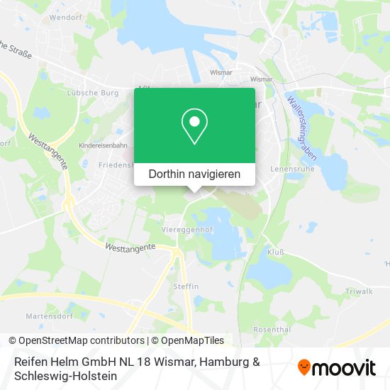 Reifen Helm GmbH NL 18 Wismar Karte