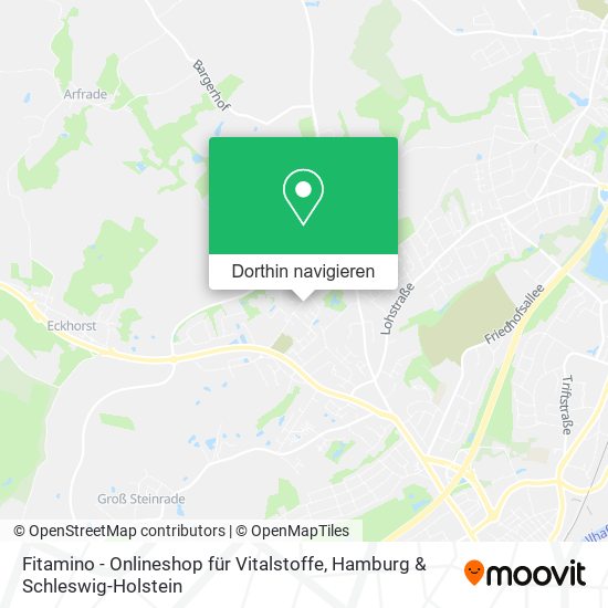 Fitamino - Onlineshop für Vitalstoffe Karte