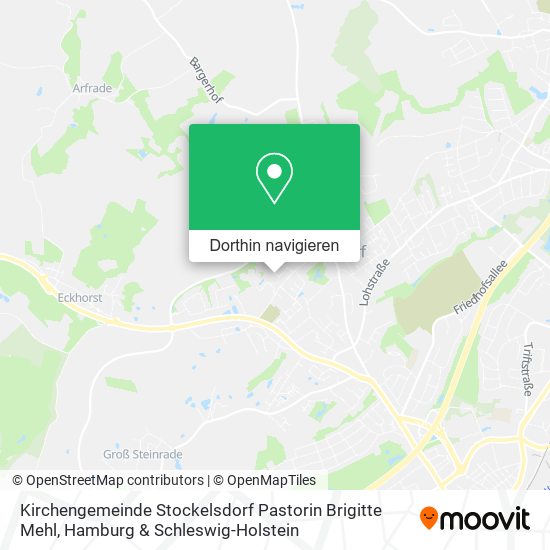 Kirchengemeinde Stockelsdorf Pastorin Brigitte Mehl Karte