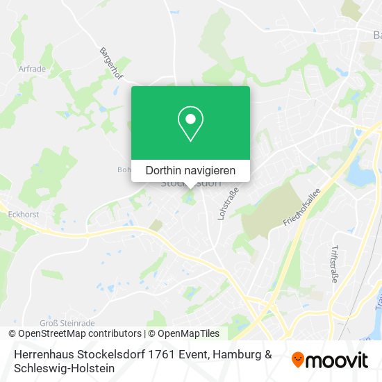 Herrenhaus Stockelsdorf 1761 Event Karte