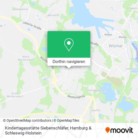 Kindertagesstätte Siebenschläfer Karte