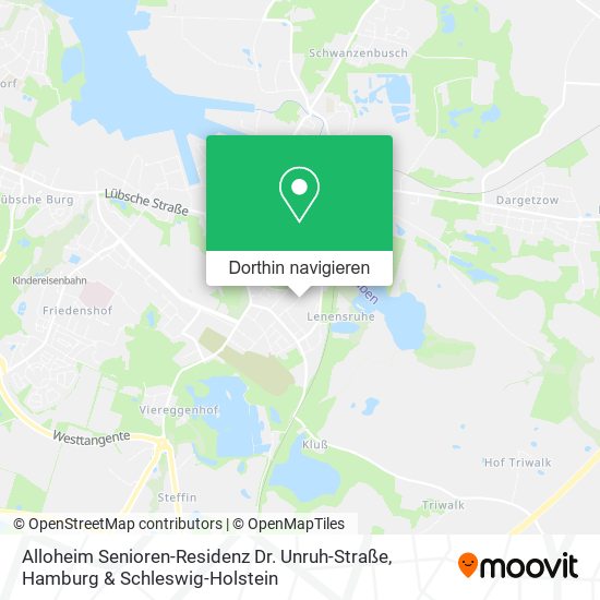 Alloheim Senioren-Residenz Dr. Unruh-Straße Karte