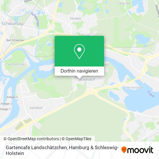 Gartencafé Landschätzchen Karte