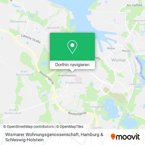 Wismarer Wohnungsgenossenschaft Karte