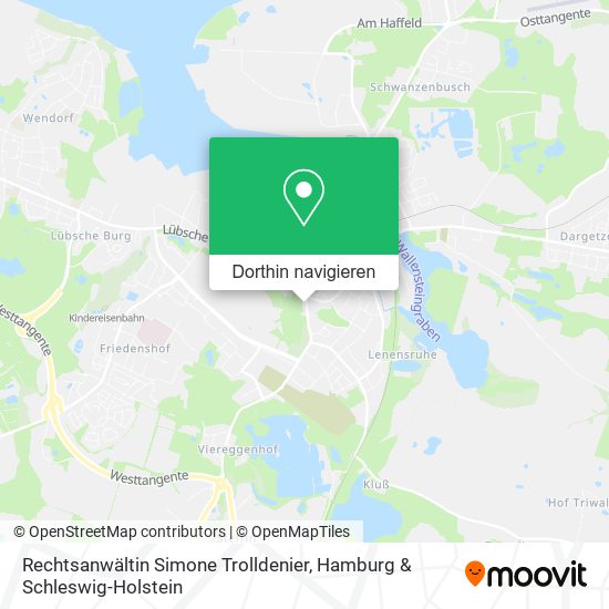 Rechtsanwältin Simone Trolldenier Karte