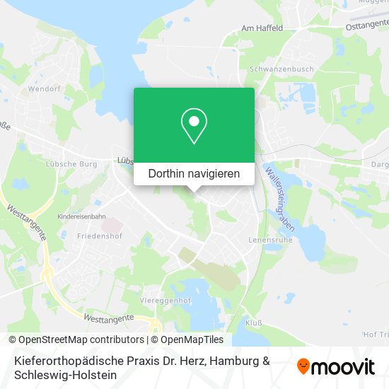 Kieferorthopädische Praxis Dr. Herz Karte