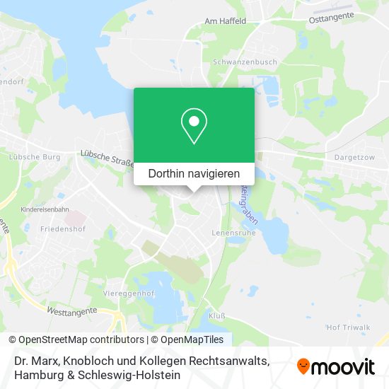 Dr. Marx, Knobloch und Kollegen Rechtsanwalts Karte