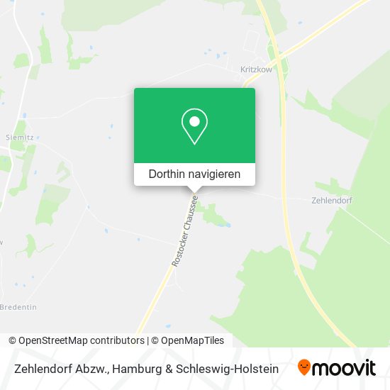 Zehlendorf Abzw. Karte