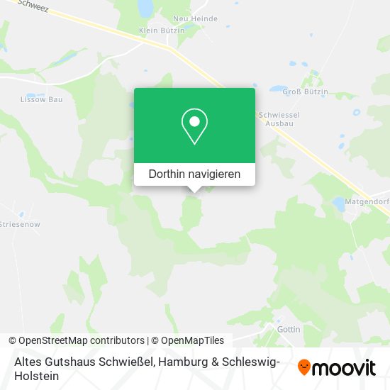 Altes Gutshaus Schwießel Karte