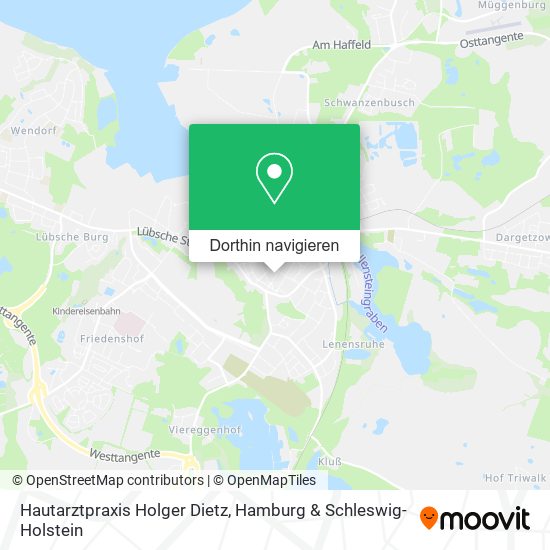 Hautarztpraxis Holger Dietz Karte