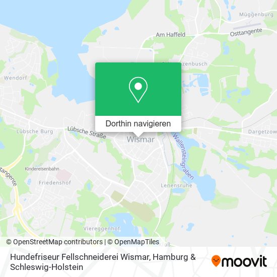 Hundefriseur Fellschneiderei Wismar Karte