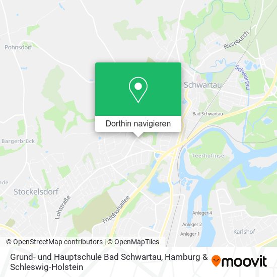 Grund- und Hauptschule Bad Schwartau Karte