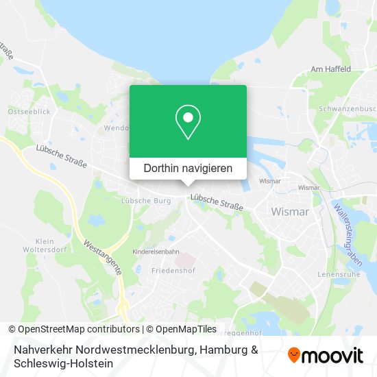 Nahverkehr Nordwestmecklenburg Karte