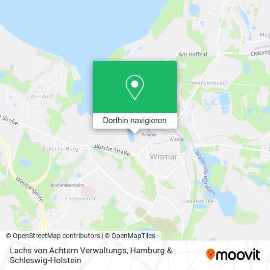 Lachs von Achtern Verwaltungs Karte