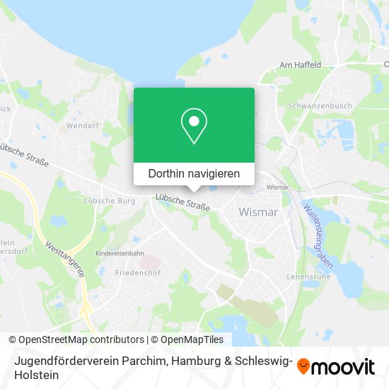 Jugendförderverein Parchim Karte