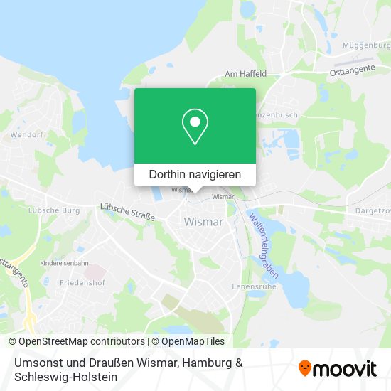 Umsonst und Draußen Wismar Karte