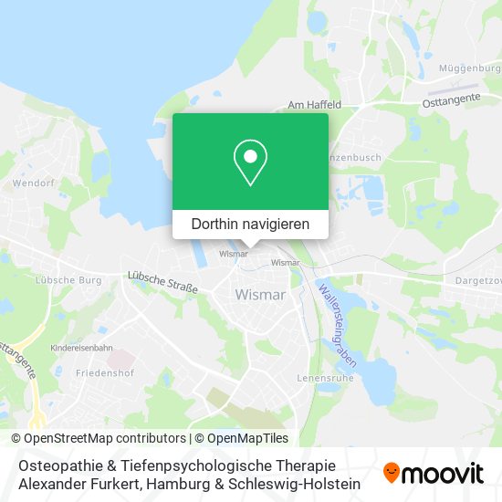 Osteopathie & Tiefenpsychologische Therapie Alexander Furkert Karte