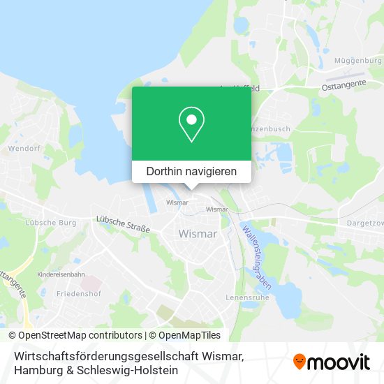 Wirtschaftsförderungsgesellschaft Wismar Karte