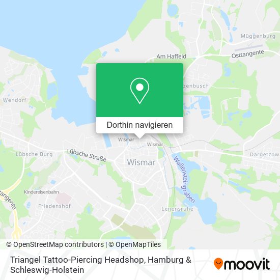 Triangel Tattoo-Piercing Headshop Karte