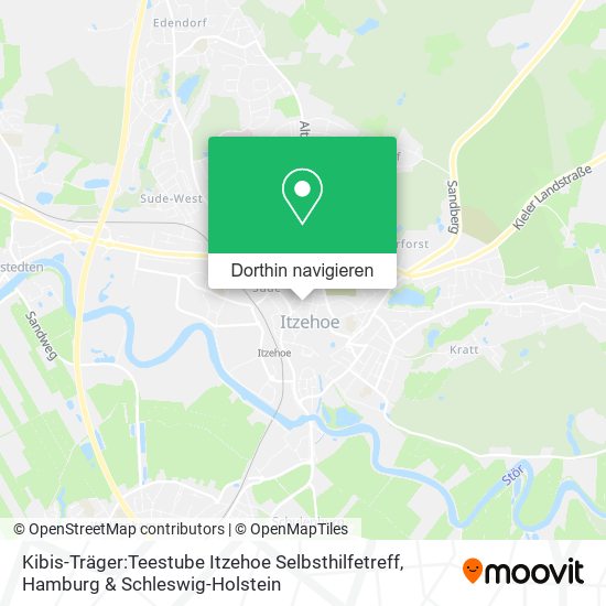 Kibis-Träger:Teestube Itzehoe Selbsthilfetreff Karte