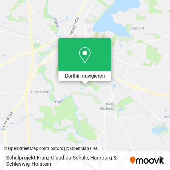 Schulprojekt Franz-Claudius-Schule Karte