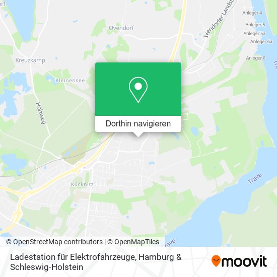 Ladestation für Elektrofahrzeuge Karte