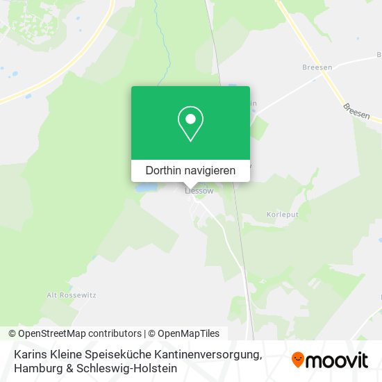 Karins Kleine Speiseküche Kantinenversorgung Karte