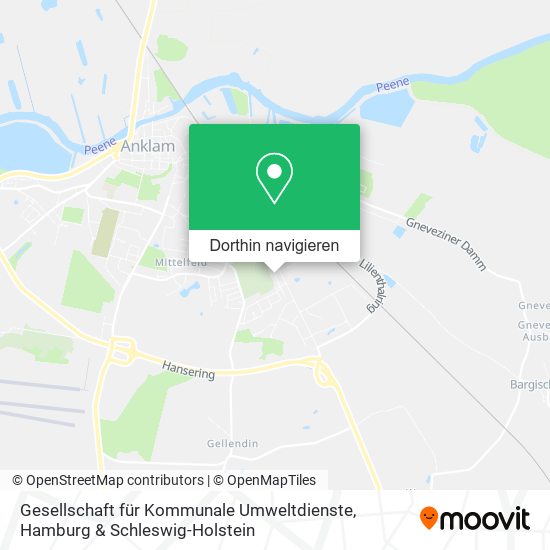 Gesellschaft für Kommunale Umweltdienste Karte