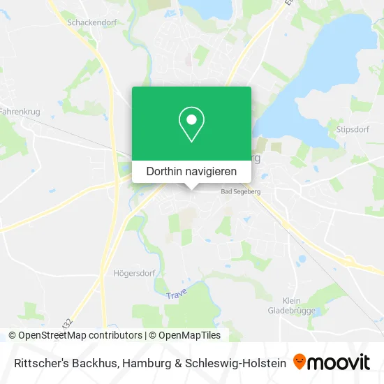 Rittscher's Backhus Karte
