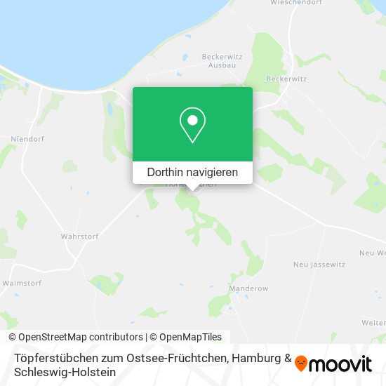 Töpferstübchen zum Ostsee-Früchtchen Karte
