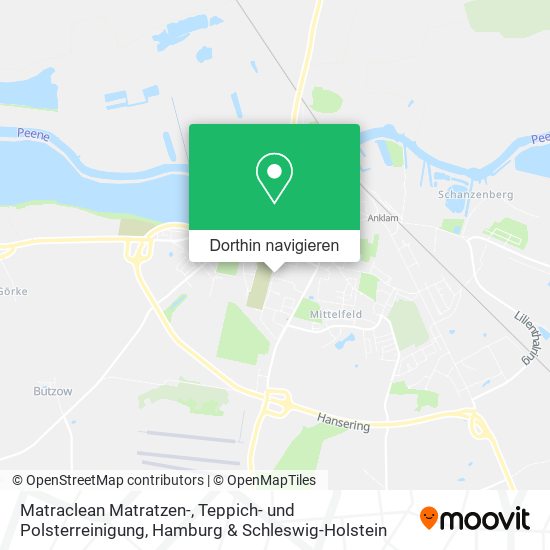 Matraclean Matratzen-, Teppich- und Polsterreinigung Karte