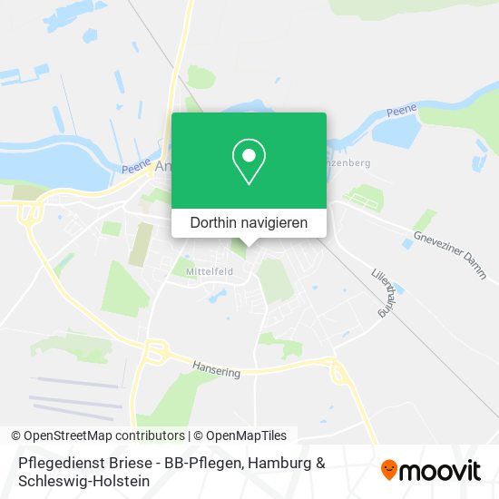 Pflegedienst Briese - BB-Pflegen Karte